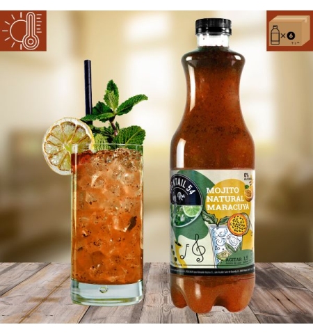 Mojito Natural Maracuyá - 1,5 litros (Caja 6 Unids.)