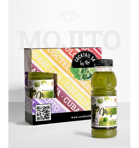 Caja Mixta - Mojito Natural Clásico, Fresa y Maracuyá - 0,33 litros (Caja 3 Unids.)